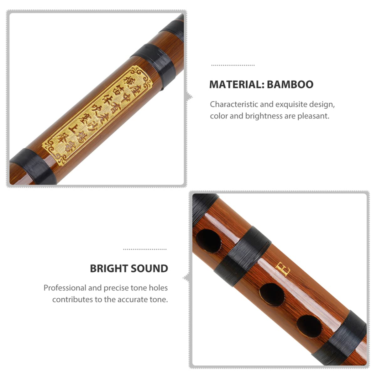 Bambusflöte E-ton 1 Satz für Anfänger, Chinesisches Instrument
