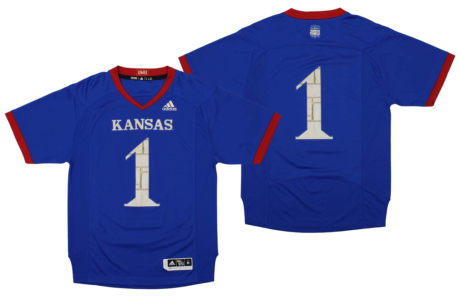 Kansas Jayhawks NCAA Special Games Premier Jersey (Large) Blue