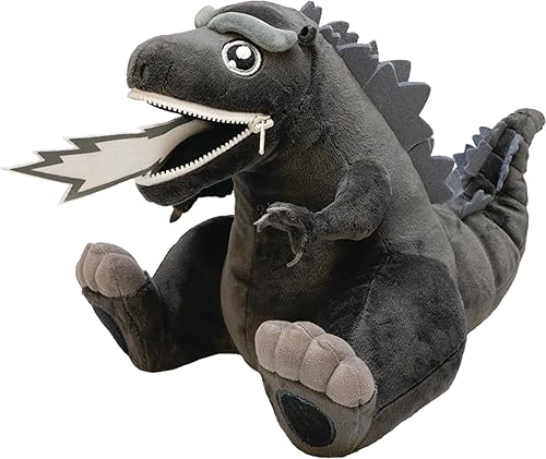 Miniatura 2 de QMx Godzilla PX ZIPPERMOUTH - Peluche blanco y negro