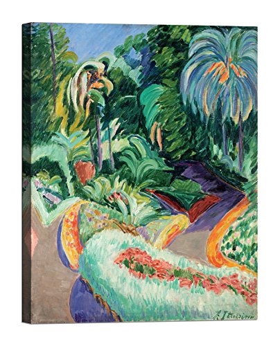 Cuadro sobre lienzo con bastidor de madera Francisco Iturrino Garden Cover