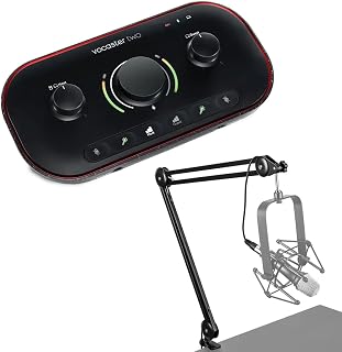 Focusrite Vocaster Two Podcast Interface Bundle