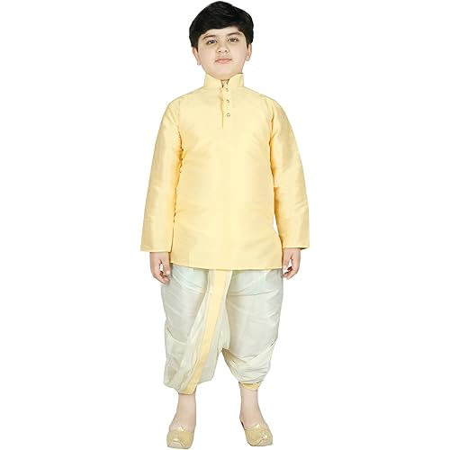 SG YUVRAJ Kids Indian Wear Dhoti Kurta Set For Boys