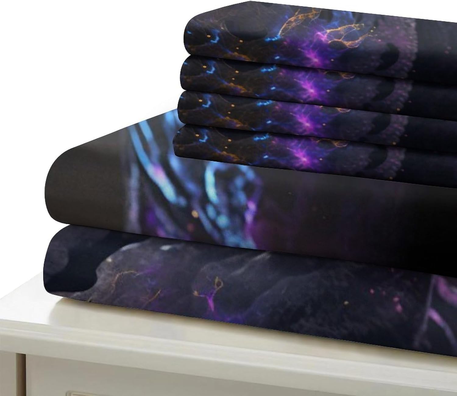 Printed Quilt Cover 3D Print Pillow Cases Bedding Set Soft Easy Care Bedding Quilt Cover Set Quilt Cover Children Room Decor 2 Pillowcases Full（203x228cm）