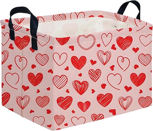 Miniatura 74 de FXOLCSHE - Cesta rectangular de animales, cesta de almacenamiento impermeable para recámara, cesta de guardería, cesta de almacenamiento para