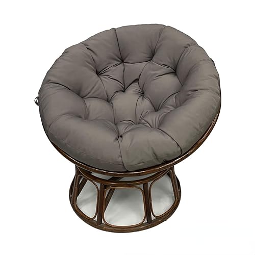 Papasan Chair Cushion Only,Indoor/Outdoor/Garden Papasan RoundCushion Water Resistant Patio Cushion