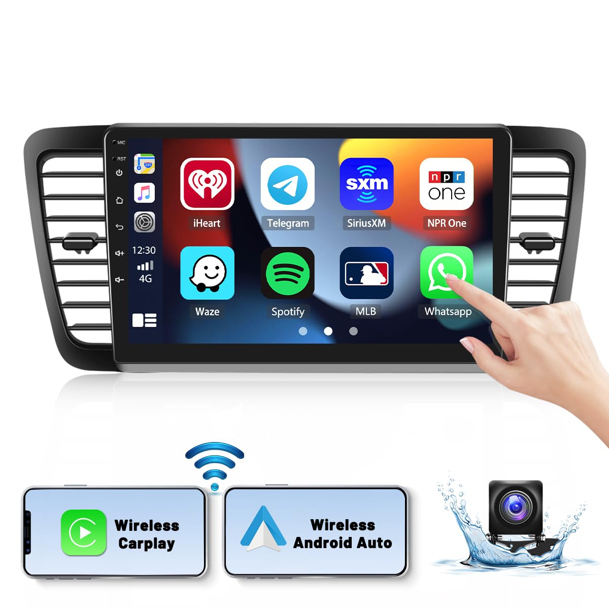 Amazon.com: [4+128G] Android 15 Car Stereo for Subaru Legacy 2003