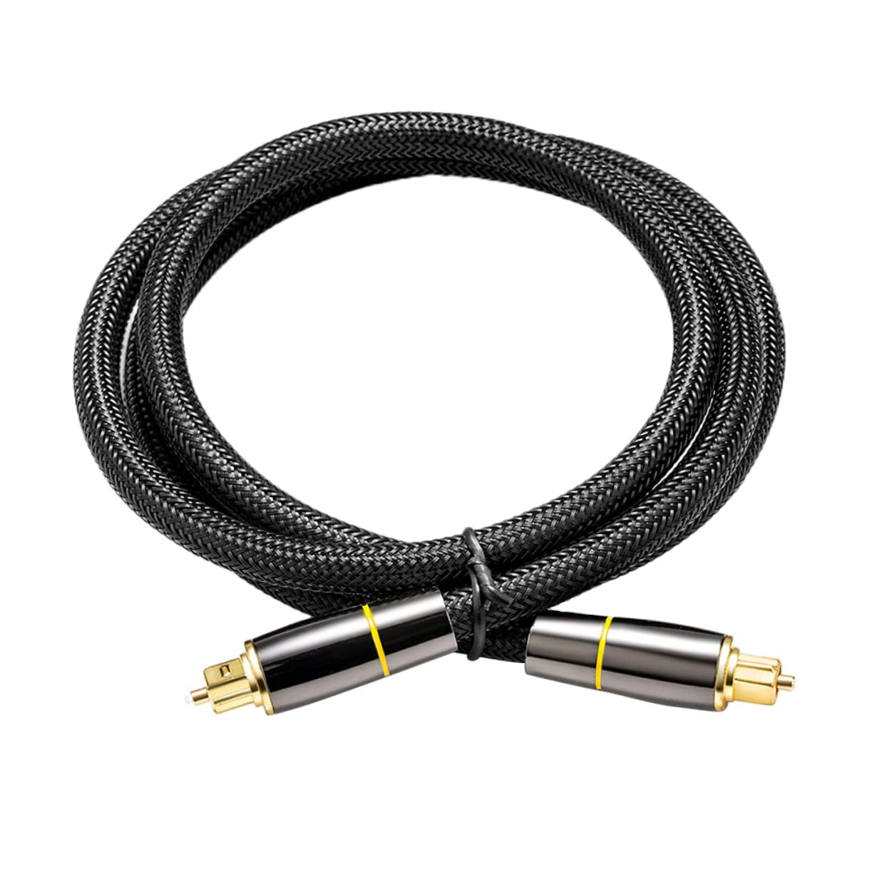 OSALADI 2pièces Câble Audio Optique Câble Numérique Transmission De Signal Sans Perte Connecteurs Plaqués Et Stabilité Du