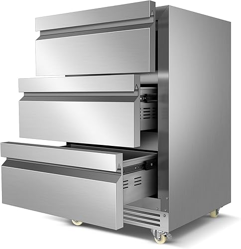 Miniatura 9 de Refrigerador de vino y bebidas, enfriador de bebidas de 24 pulgadas, doble zona con puerta de vidrio, refrigerador de bebidas debajo del mostrador