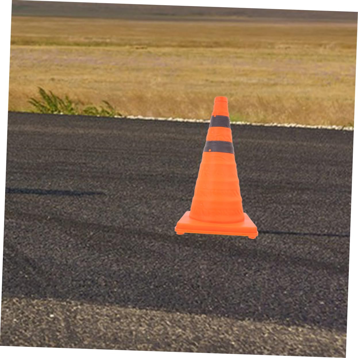 Unomor Emergency Reflective Safety Cone Collapsible Multi-Purpose for Road Parking