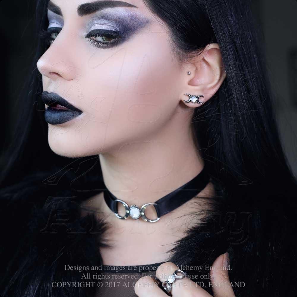 Alchemy of England Halloween Party Fashion Jewelry Triple Goddess Choker