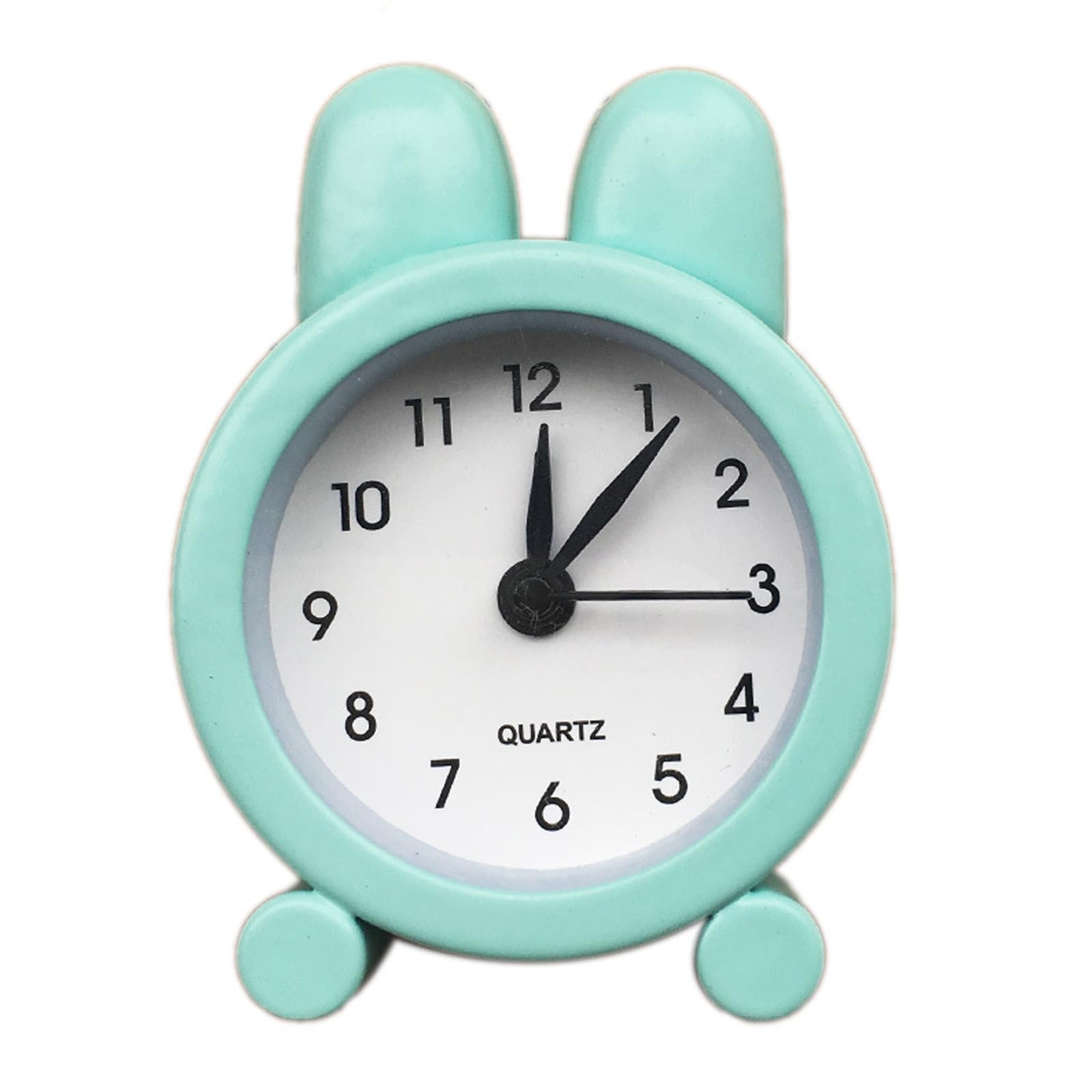 Woedpez Desktop Alarm Clock Bedsides Quiet Desk for Travel Digital Display