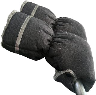 Enfant Stroller Hand-Muff Warm Gloves Waterproof, Pushchair Gloves Anti-Freeze for Cold Weather Gloves Snowproof for Pram, Stroller & Car Seat Bar Hand Warmers