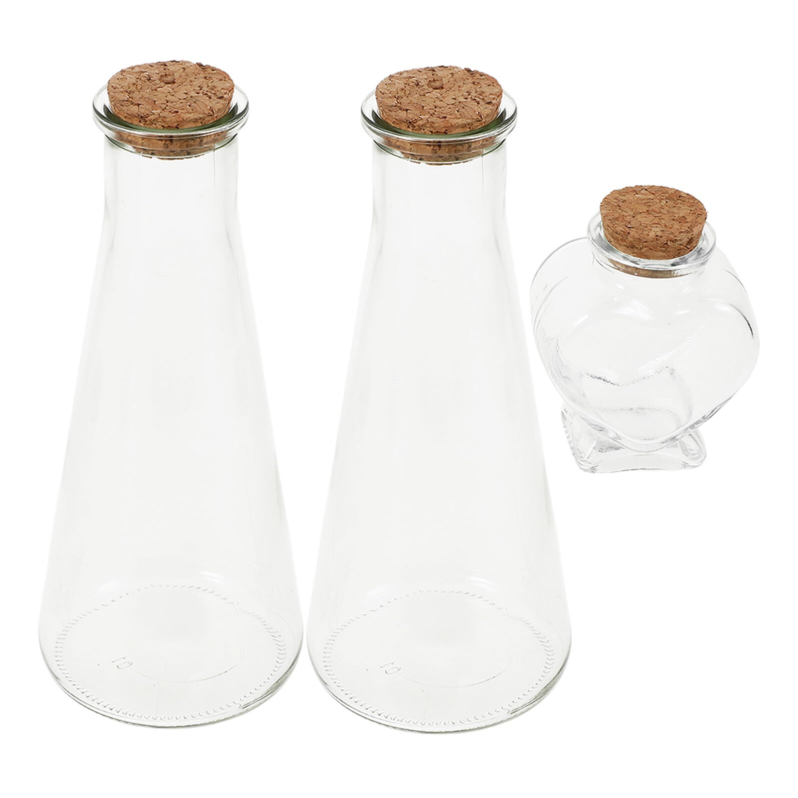 Bouteilles verre pour cérémonie de sable mariage décoration de table