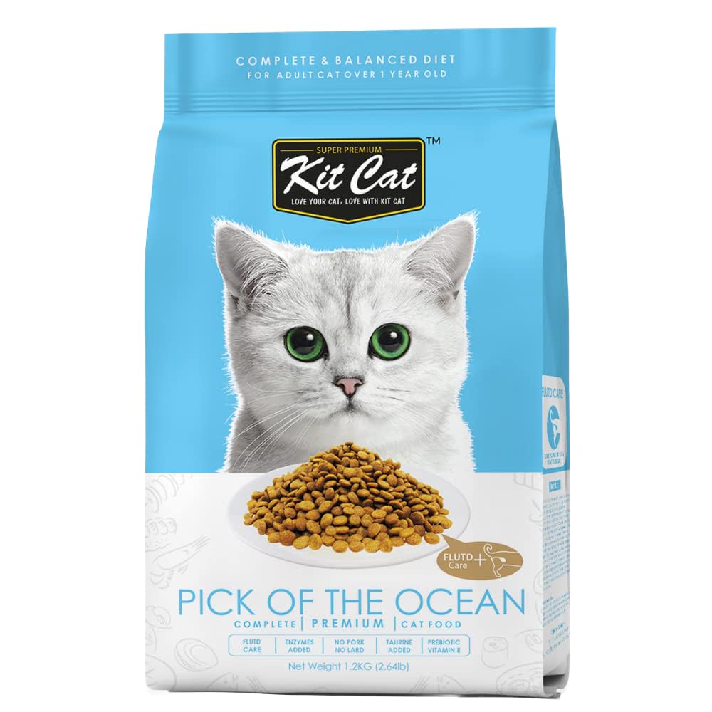 Kit Cat Dry Cat Food Pick of The Ocean for Adult (1+ Years) 1.2 kg (Pack of 1) (B07H21GKXB) Amazon Price History, Amazon Price Tracker