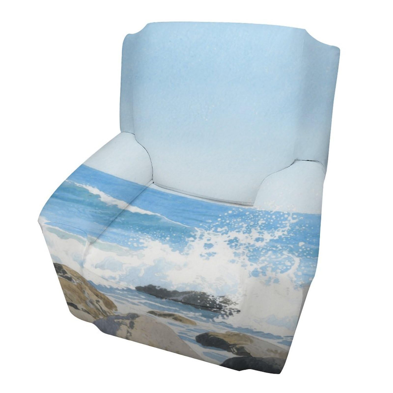 Fekiloot Style Glacier Cracks Couch Cover Sofa Cover Sofa Slipcover