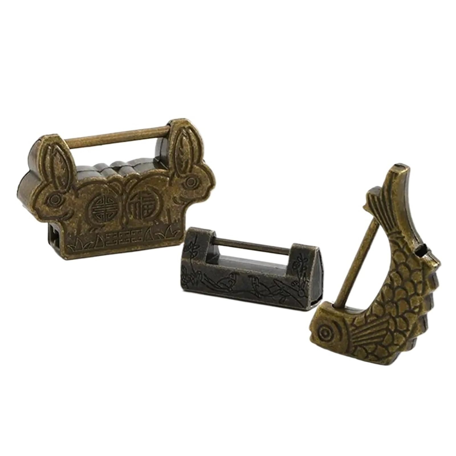 Cadenas rétro décoratif pour sublimer vos boîtes en bois
