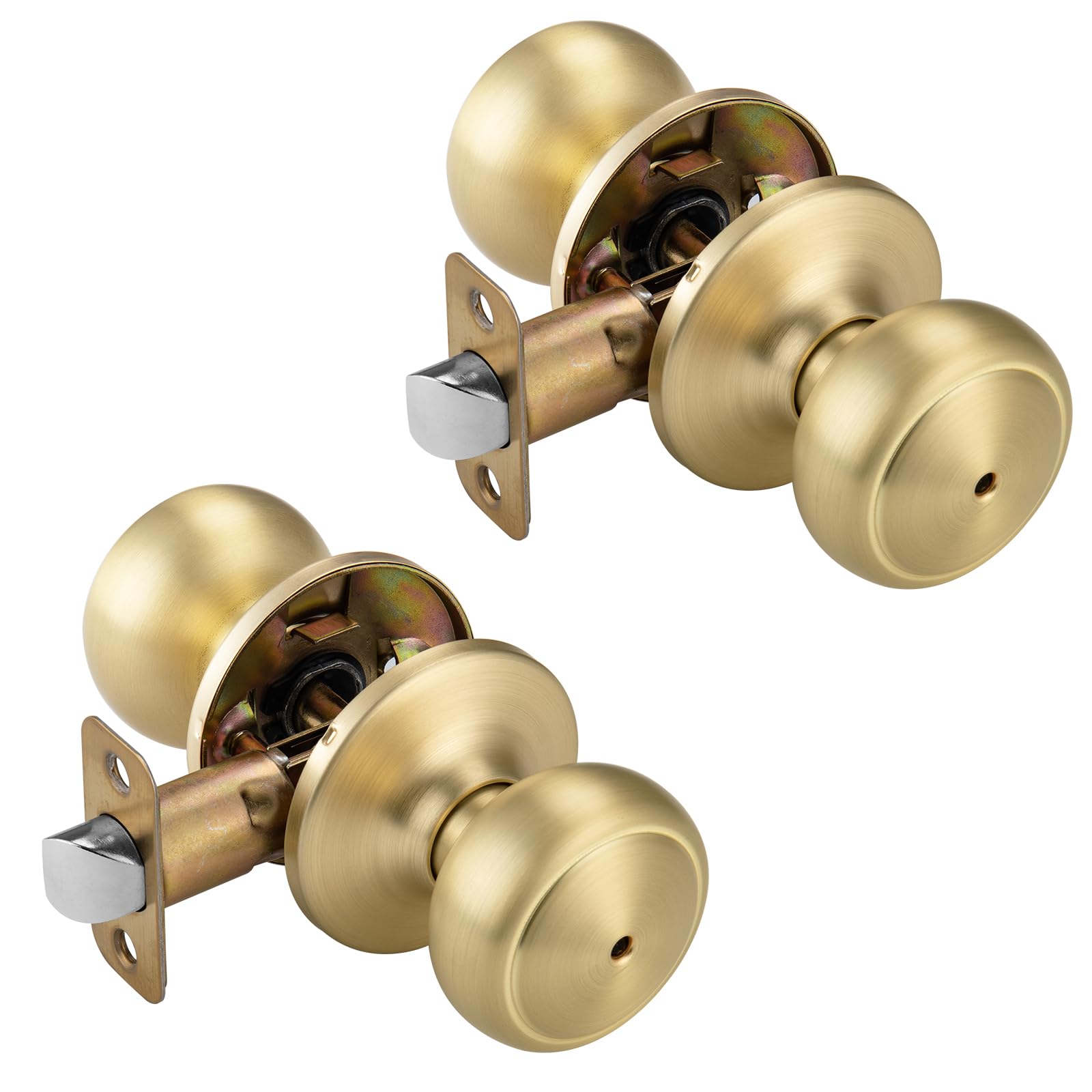 Black Coastal Door Knob - Modern Hardware -13