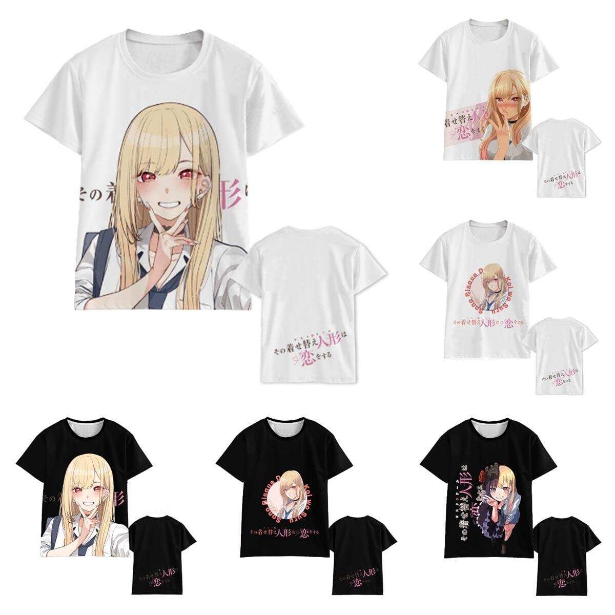 Amazon.co.jp: その着せ替え人形は恋をする Tシャツ 丸首