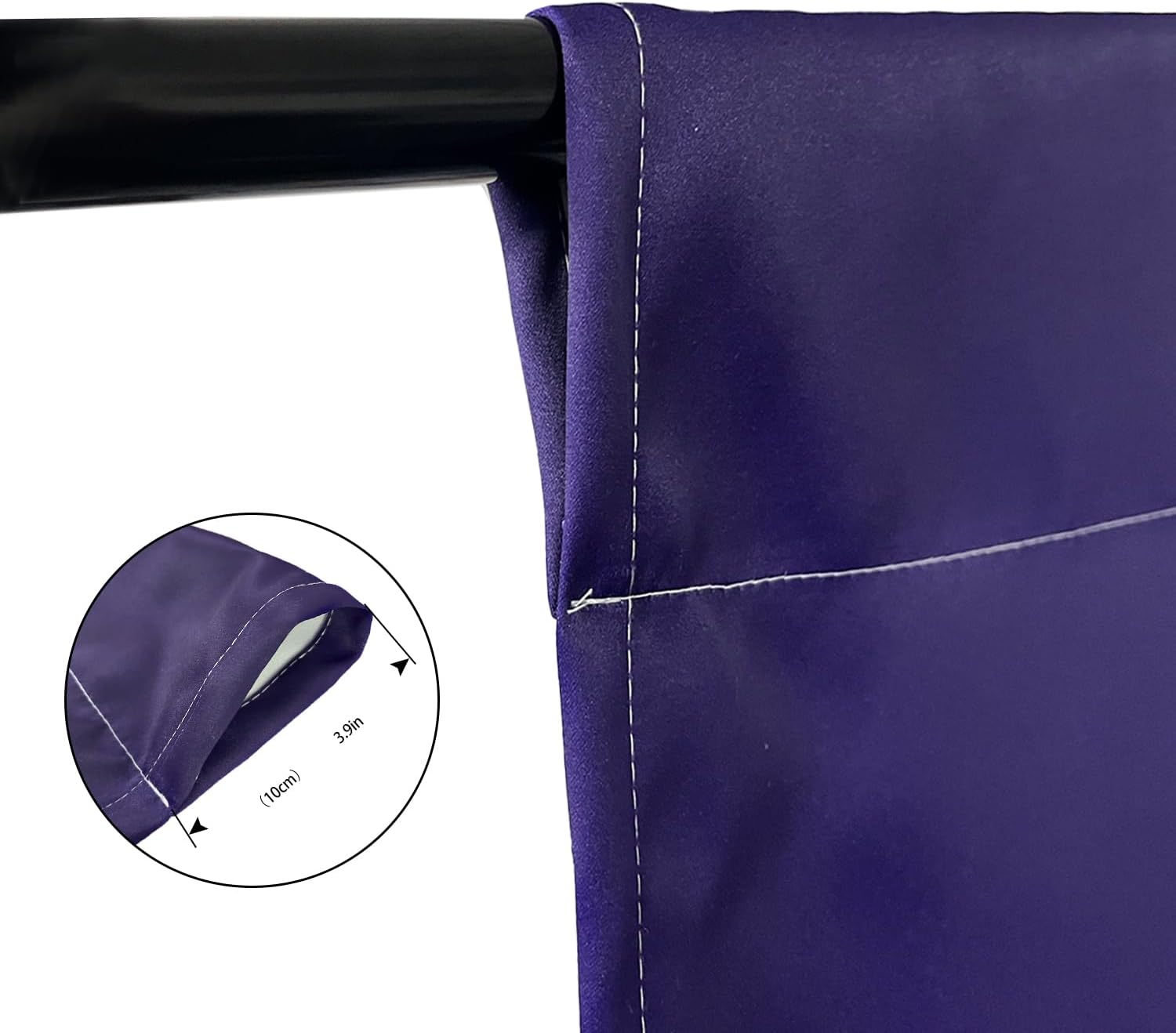 Baltimore Curtains Football Themed Blackout Curtains for Bedroom Man Cave & Baltimore Room Decor 72" W x 84" L Curtains