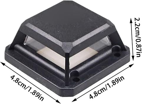 Line Projector Spare Parts, Line Laser Accessories, Level Meter Glass Protector,for Self-Leveling Laser for 8/12 Lines, 360° Levels, Dustproof, Lightweight, Easy to Assemble
