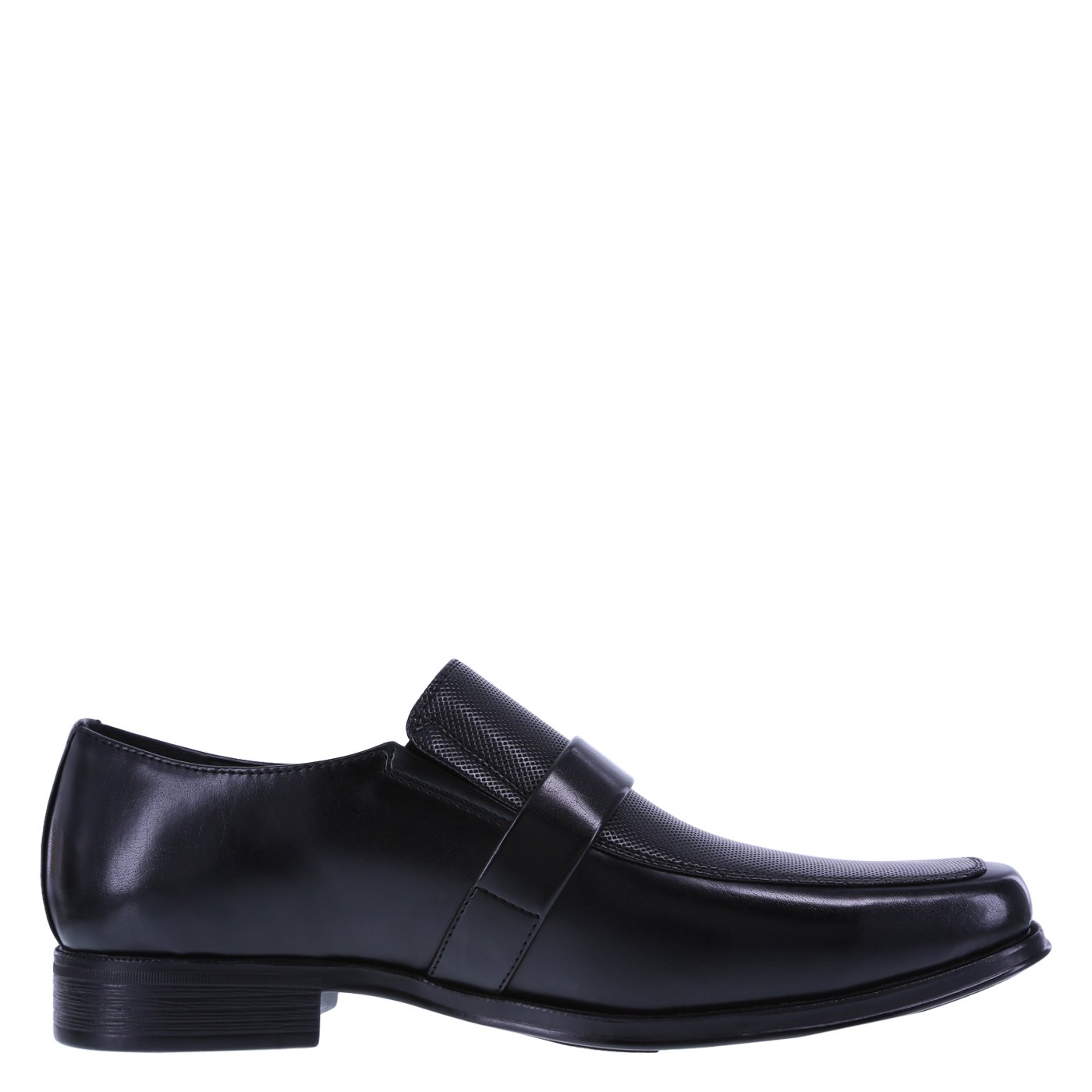 Dexter Mens Black Zeke Perforated Slip On 10 Regular 