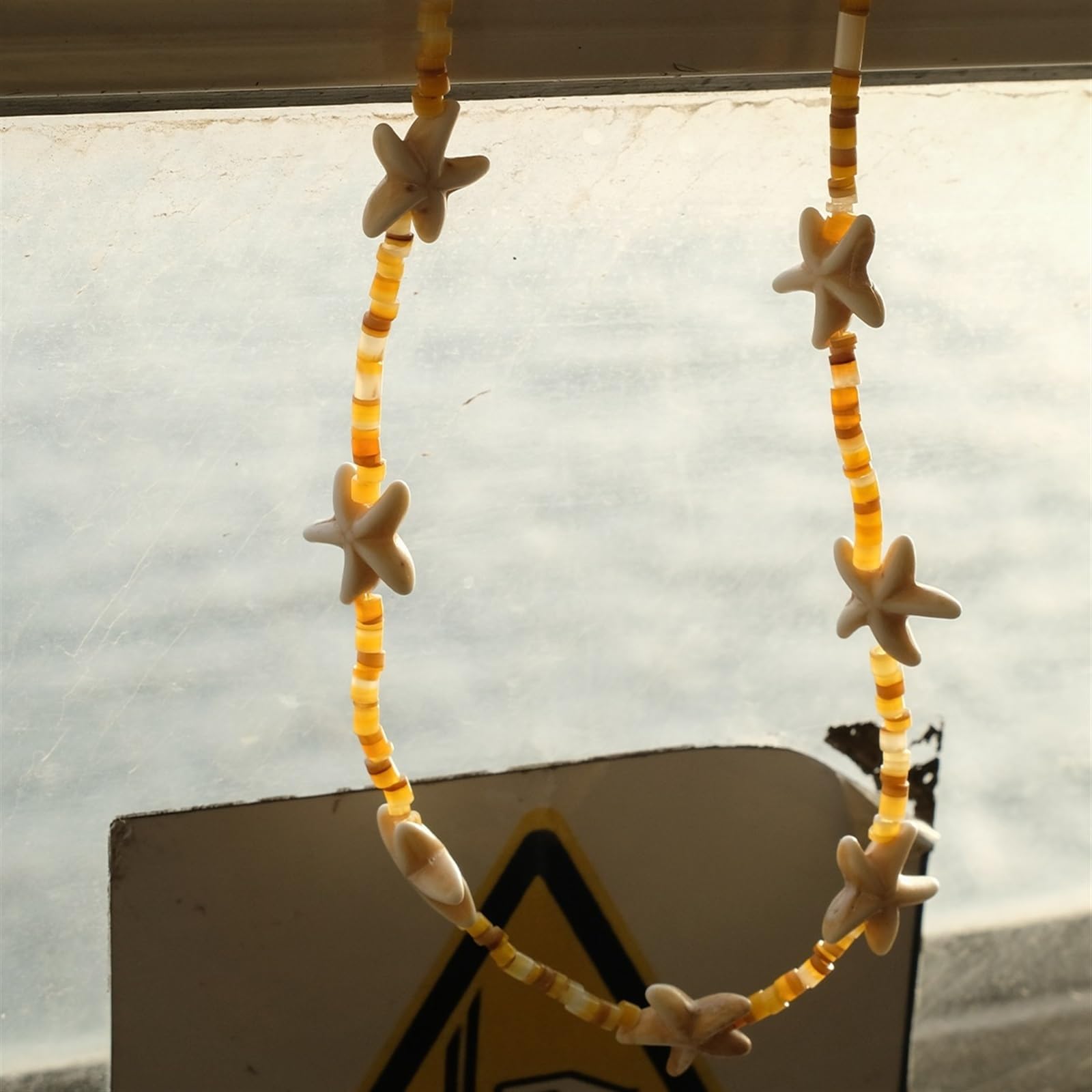 Collares Colgantes Collar de Estrella de mar Bailando joyería Cadena de Collar de Pareja versátil Joyería de Moda