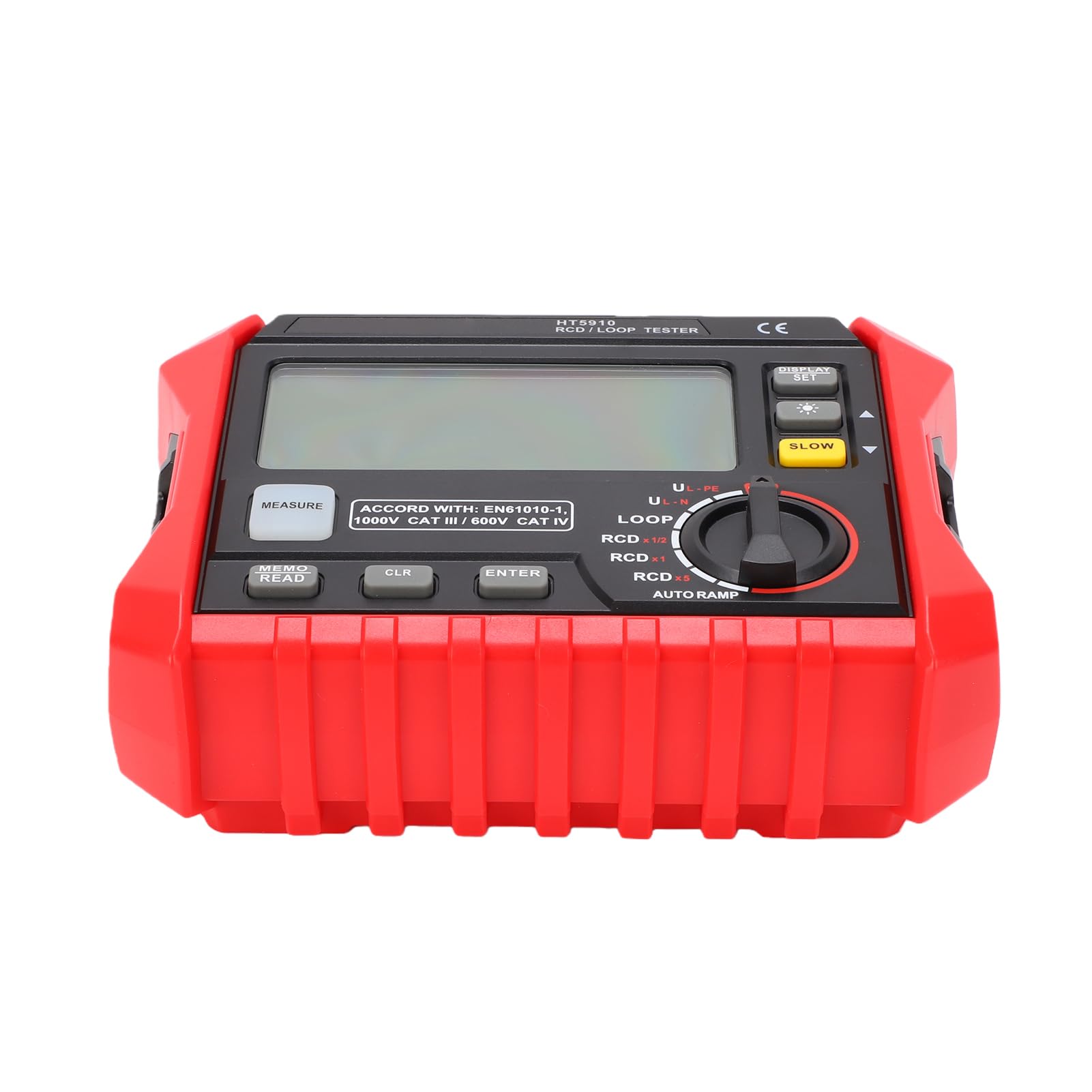ViaGasaFamido Multifunktioneller Schleifenstromkreis-Impedanztester für Elektrische Sicherheitsinspektionen in Motoren und HVAC-Systemen (Standardpaket)
