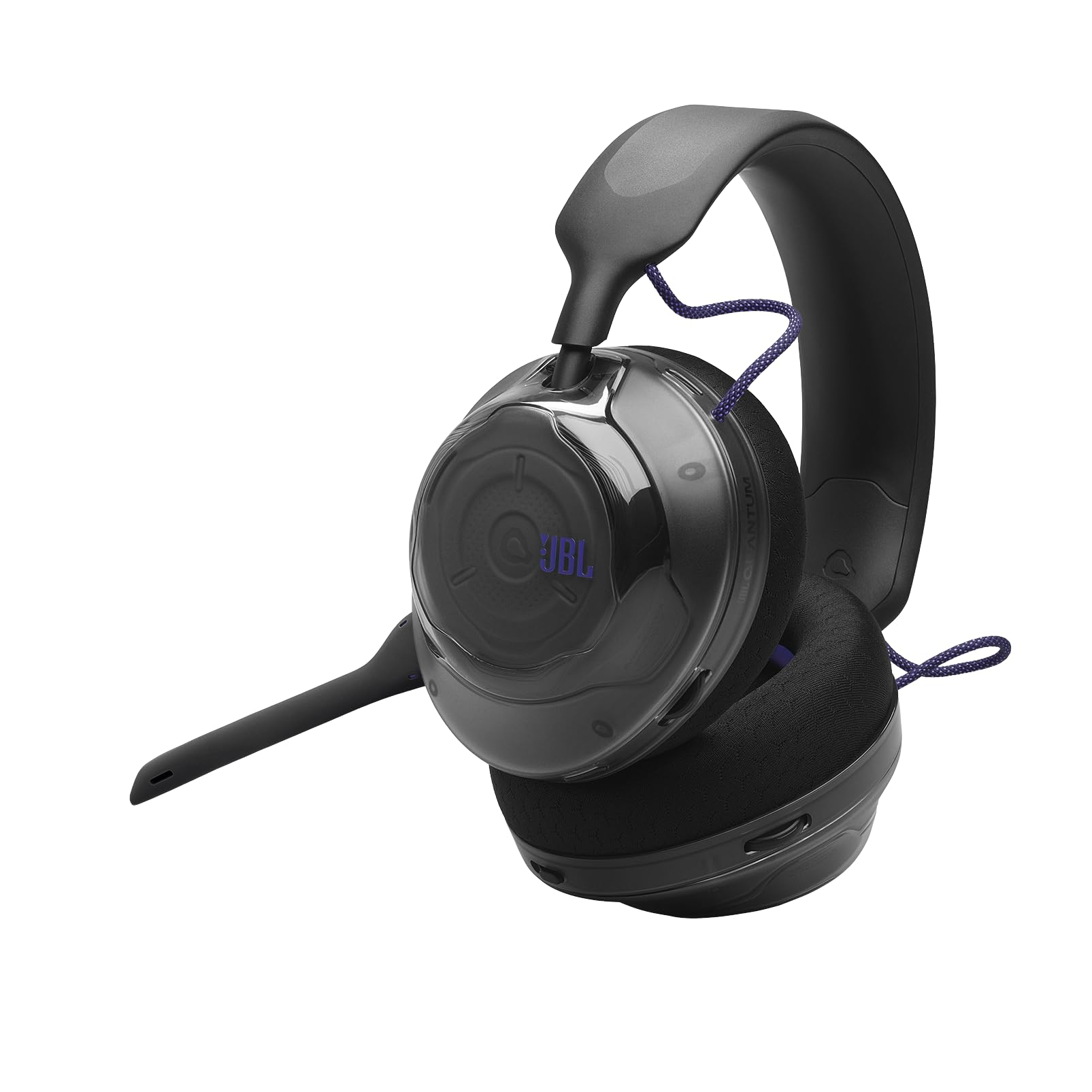 JBL Quantum 520, Cuffie Gaming Wireless Multipiattaforma, Nero