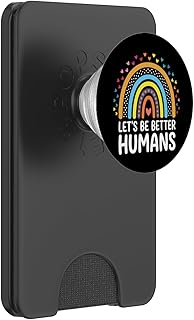 Let's Be Better Humans PopSockets PopWallet for MagSafe