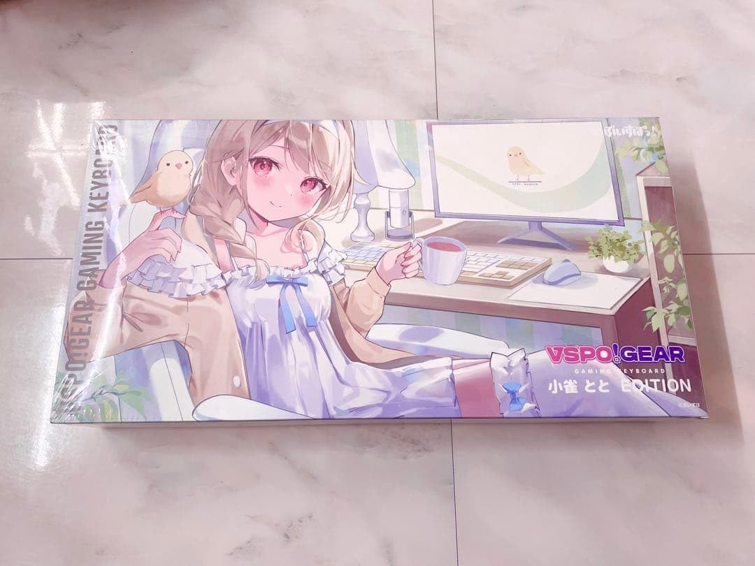VSPOGEAR 小雀とと ゲーミング キーボード ぶいすぽっ IUNVFHAQ ぶいす