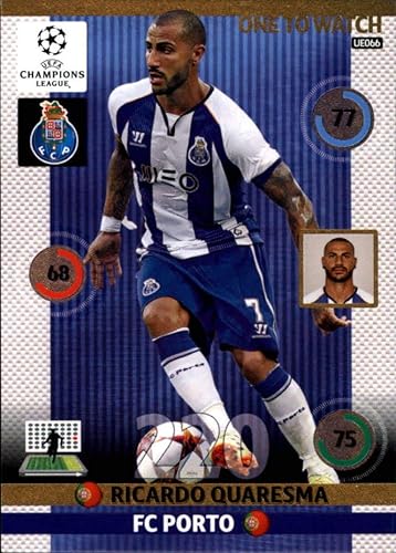 2014-15 UEFA Champions League Adrenalyn XL Update Edition Soccer #UE066 Ricardo Quaresma Porto Official Futbol Trading Card by Panini