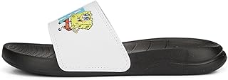 Puma Boys/Unisex Popcat 20 Spongebob PS PUMA White-PUMA B Sportstyle Kids Sneakers