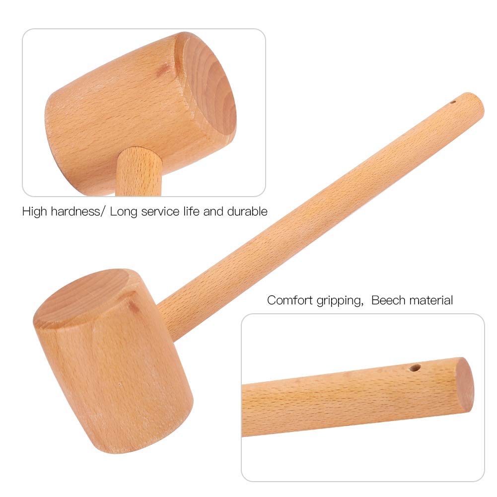 FASJ Maillet Lisse à Haute Dureté, En Bois, Pour Le Travail