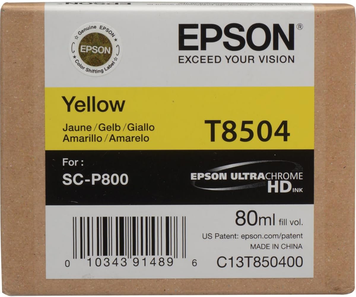 Epson T850 Ultrachrome HD Ink Bundle for SureColor P800 image 5