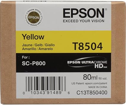 Epson T850 Ultrachrome HD Ink Bundle for SureColor P800