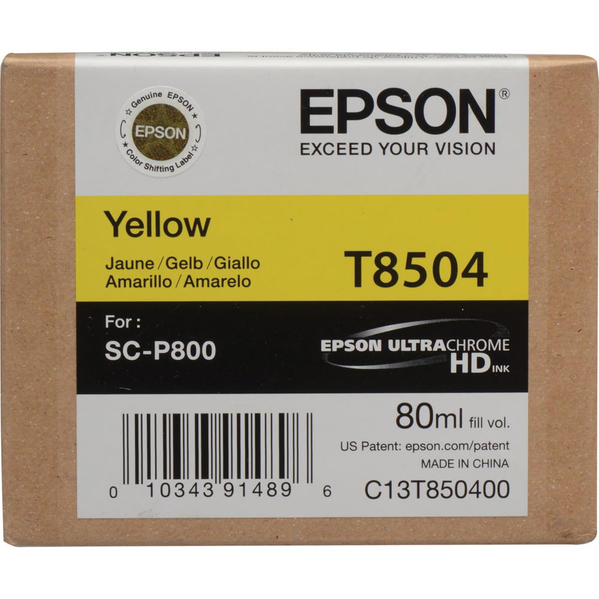 Amazon.com: Epson T850 Ultrachrome HD Ink Bundle for SureColor