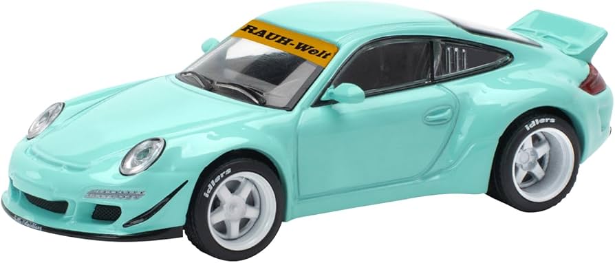 Amazon | POP RACE 1/64 RWB 997 ティファニーブルー 完成品 PR640237