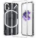 TheGiftKart Crystal Clear Back Cover Case for Nothing Phone 1 | Shock Proof 360° Protection | Hard Clear Back Cover Case for Nothing Phone 1 (PC & TPU, Transparent Bumper) gallery image
