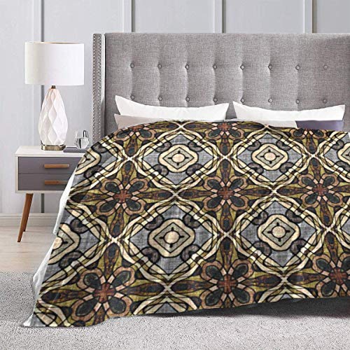 ARRISLIFE Orient Bali Überwurfdecke, weiches Flanell-Fleece, warme Decke für Couch, Bett, Sofa, Stuhl, Büro, Reisen… – Bild 5