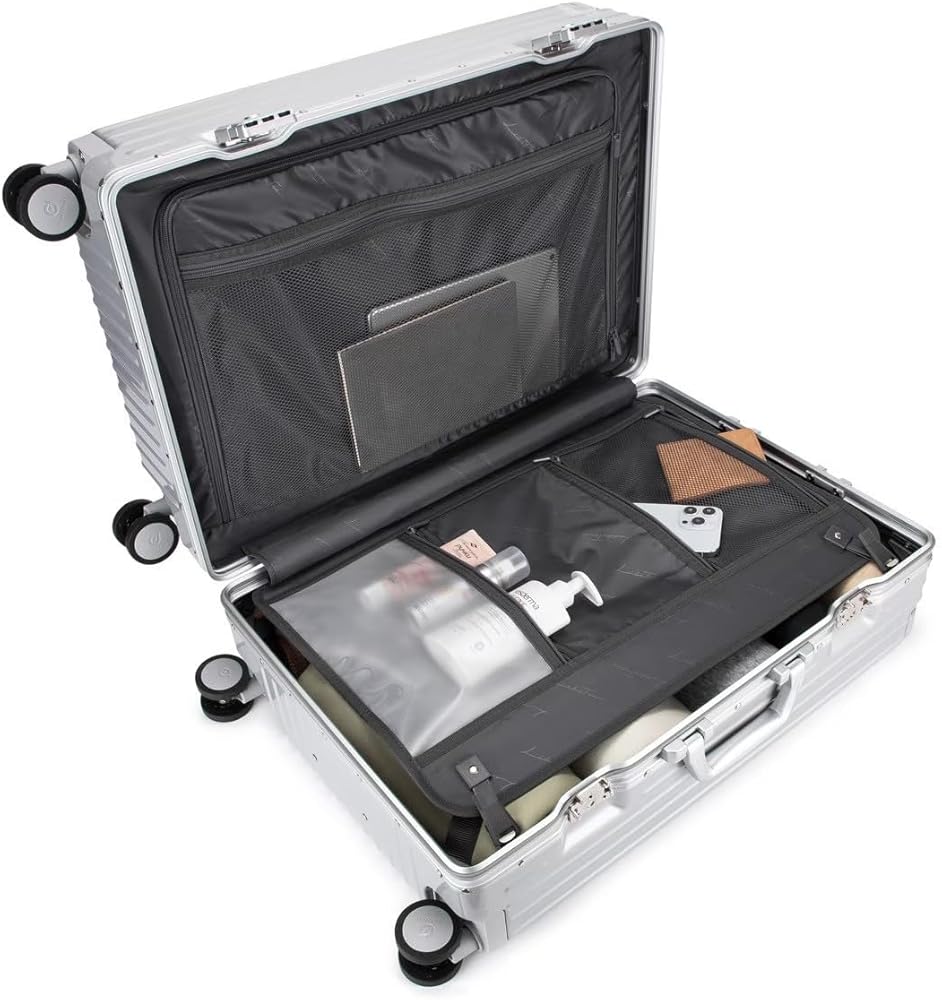 Amazon | [リベティ] スーツケース 前開き Mサイズ 65L 3~7泊 日本