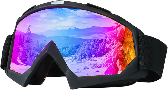 HO-SFSM Ski Goggles - Anti-Fog UV Safety Goggles for Men & Women