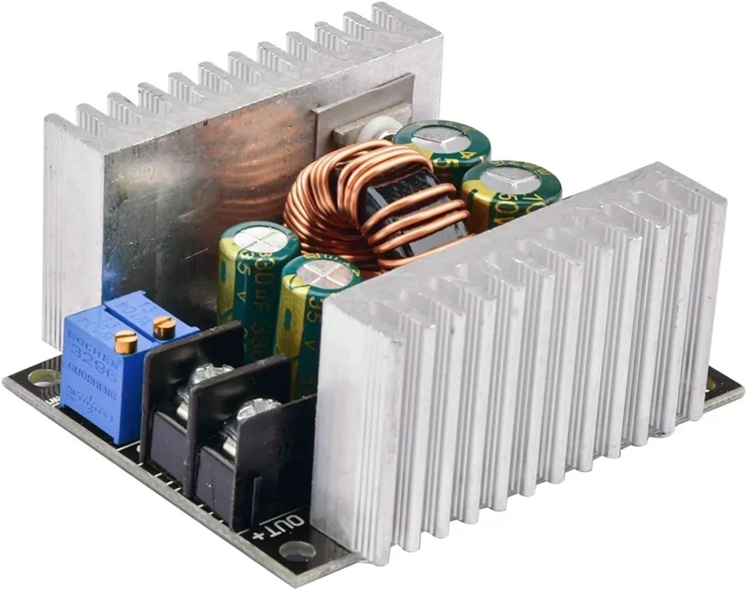 DC-DC 300W 20A Constant Current Adjustable Step Down Module Buck Converter DC 6-40V Power Voltage Board(1 SET)