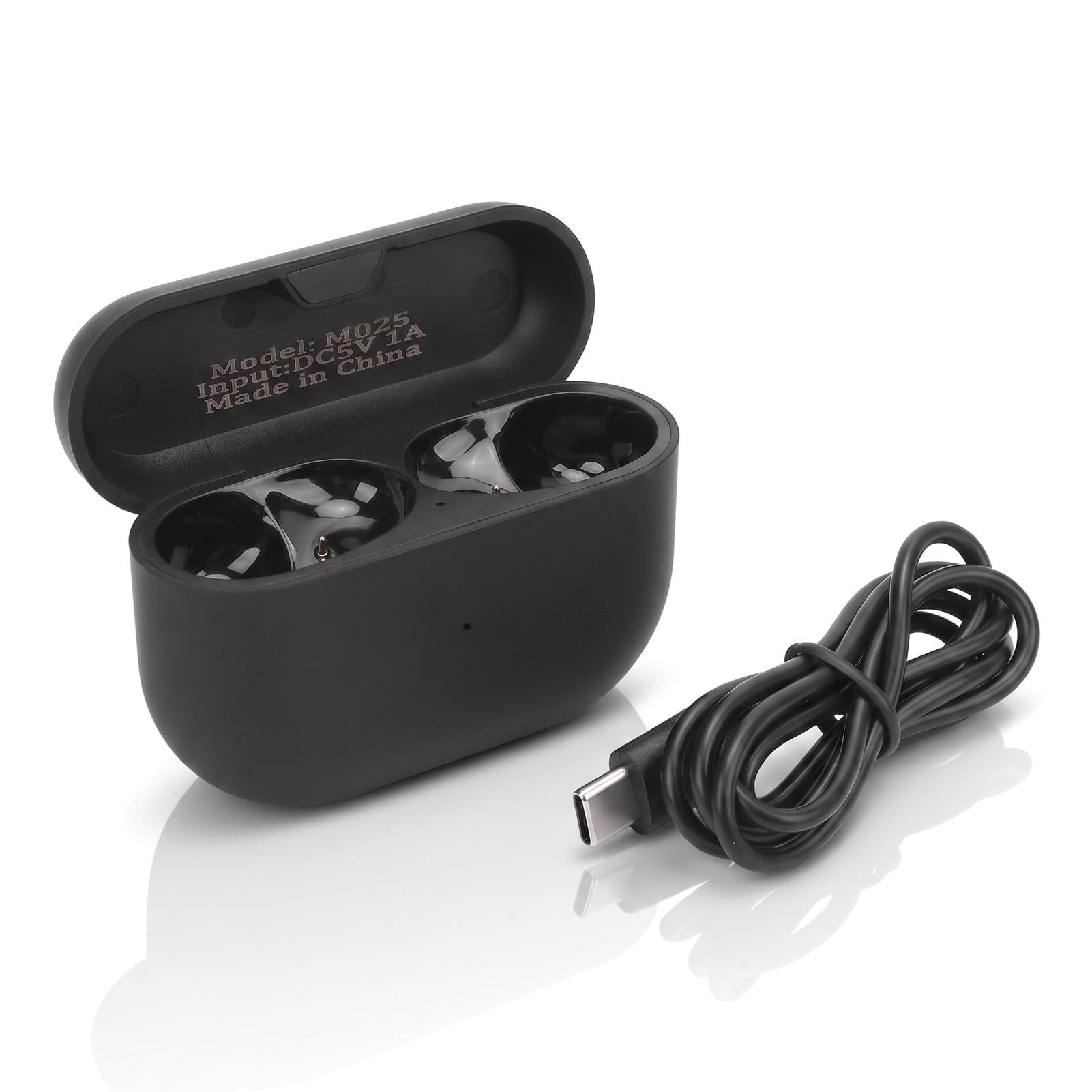 Garsent Case de Charge pour 10, Cassette du Chargeur de Remplacement du Chargeur pour 10 Écouteurs, Capacité 700mAh