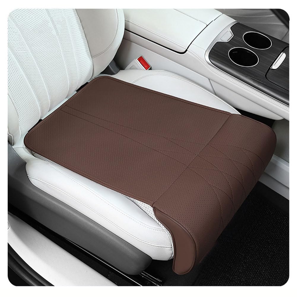 YMYQF Car Seat Extender Cushion for Infiniti G20 G35 G37 I30 I35 J30 Q30 Q45 Q50 Q60 Q70, Breathable Non-slip Leg Support Pillow, Auto Seat Leg Support Extended Cushion,Brown