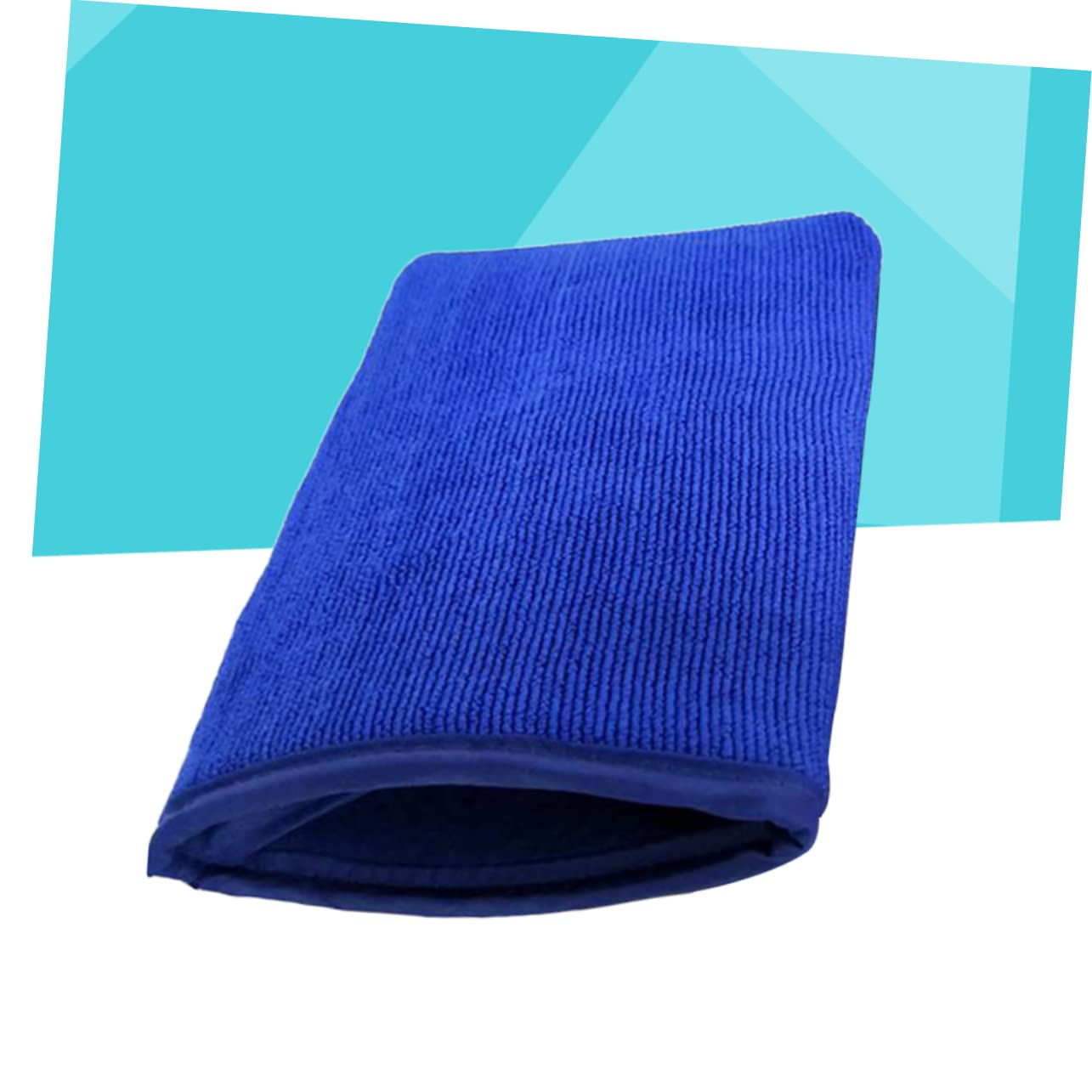 SOLUSTRE 3stücke Mikrofaser Autowaschhandschuh Blau Ultra-saugfähig Für Effektive Reinigung Und Trocknung Für Auto Und Boot Sanft Zu Empfindlichen Oberflächen