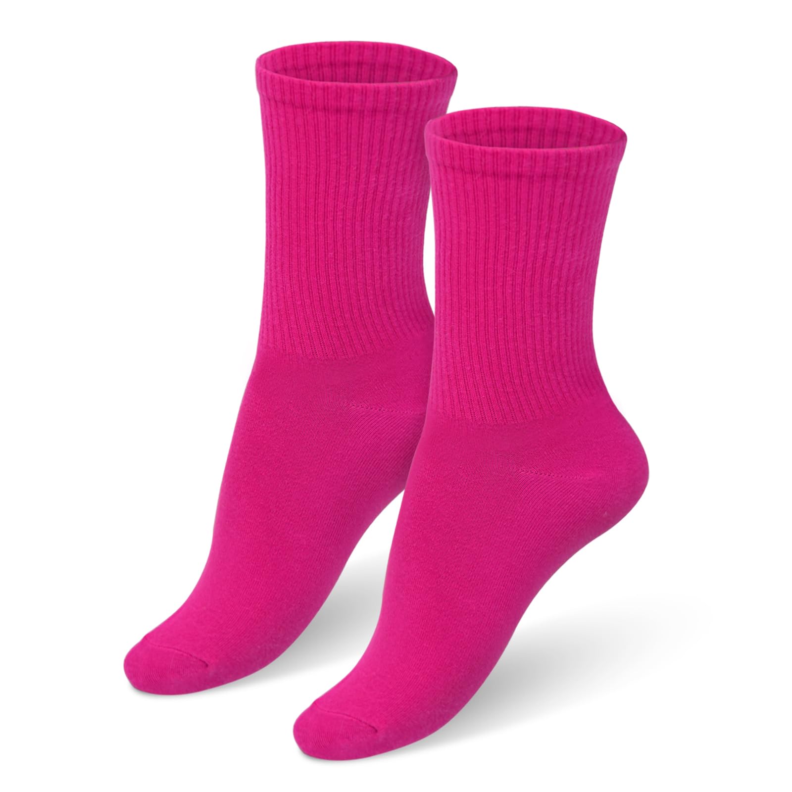 Ronglry Neon Slouch Socks 80s 90s Neon Socks Women's Leg Warmers Extra Long Soft Scrunch Knee High Sock for 80s Outfits
