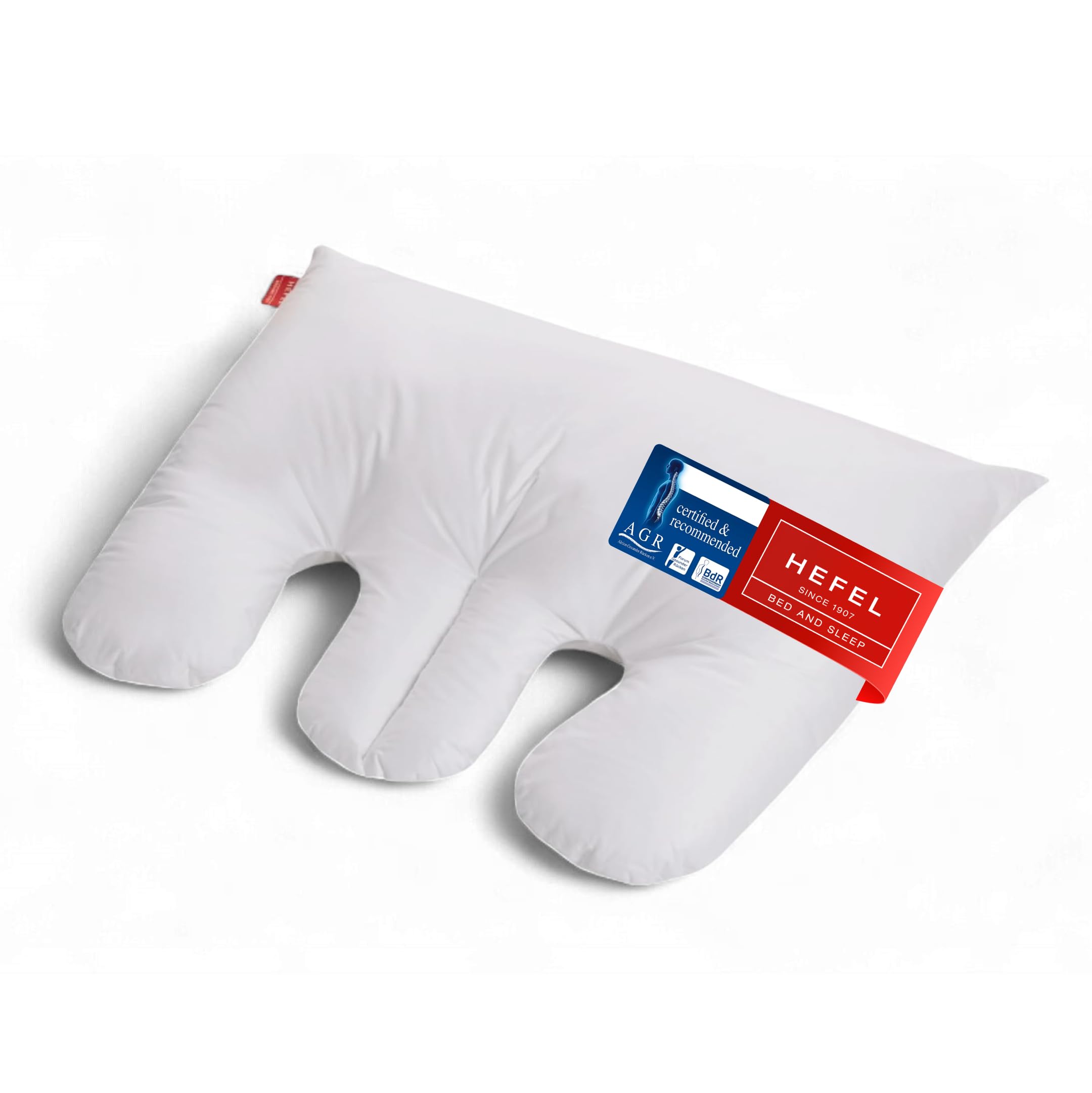 Cuscino My Neck 50 x 70 cm: cuscino ortopedico ergonomico per dolori al collo e rigidità al collo, per chi dorme sul fianco e per chi dorme sulla schiena, consigliato da medici e terapisti - HEFEL