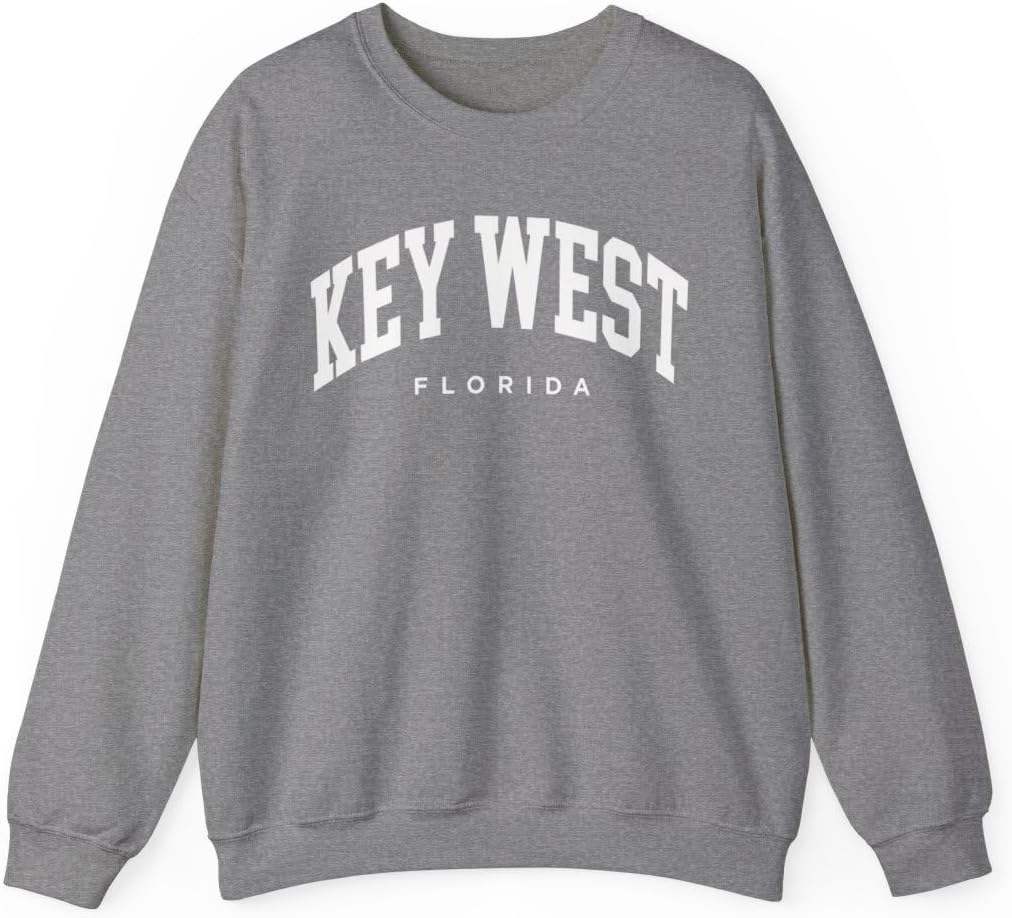 Key West Florida Adult Unisex Crewneck Sweatshirt