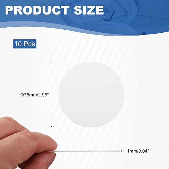 Round Lampshade Diffuser 75mm Diameter 10 Pack