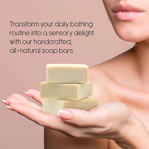 Miniatura 8 de AnatoliaDaphne Jabón natural lujosas barras de jabón para baño y cuerpo hechas a mano para mujeres y hombres - Barras de jabón corporal, jabón en